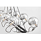 Подвесная люстра Lumina Deco LDP 9110-8-PR BK+CHR