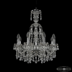 Подвесная люстра Bohemia Ivele Crystal 1410/8/160/XL-60 Ni V0300