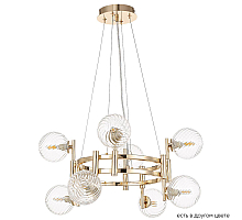 Подвесная люстра Crystal Lux LUXURY SP8 GOLD