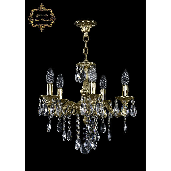 Подвесная люстра Art Classic 31.02.5.CK125SP.B.G.Sp