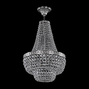 Люстра на штанге Bohemia Ivele Crystal 19101/H2/35IV Ni
