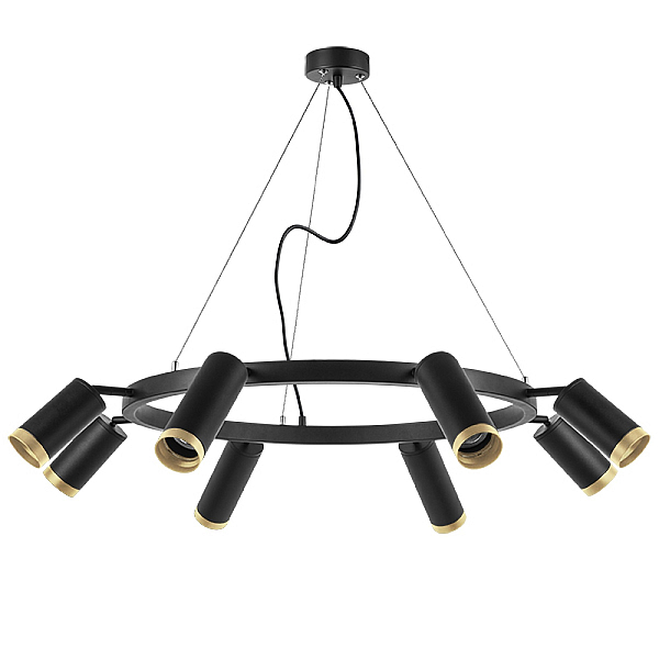 Подвесная люстра Lightstar Rullo (571018+214437-4+214487-4+203440-8) LR01887437440