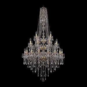 Подвесная люстра Bohemia Ivele Crystal 1415/16+8+4/300/h-155/3d G