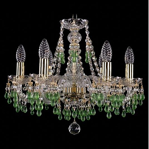 Подвесная люстра Bohemia Ivele Crystal 1410/6/160 G V5001