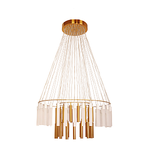 Подвесная светодиодная люстра Abrasax Mia PL.4303-68BR
