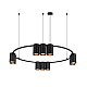 Подвесная люстра Denkirs Orbit DK4065-BK