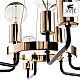 Подвесная люстра Arte Lamp Gelo A6001LM-9BK
