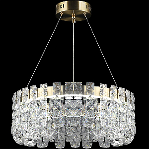 Подвесная люстра Reluce 02601-0.4-104W LED COP+CH