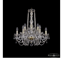 Подвесная люстра Bohemia Ivele Crystal 1402/6+3/195/h-58 G