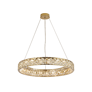 Подвесная люстра Newport Tiffany 8532/80 C gold polished М0070799