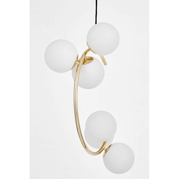 Подвесная люстра Lumina Deco Bonio LDP 7031-6 F.GD