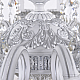 Подвесная люстра Bohemia Ivele Crystal AL78101/16+8+8/300/3d B WMN