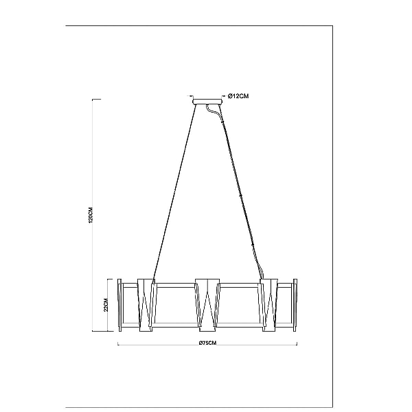 Подвесная люстра Arte Lamp Grato A4079LM-8CC