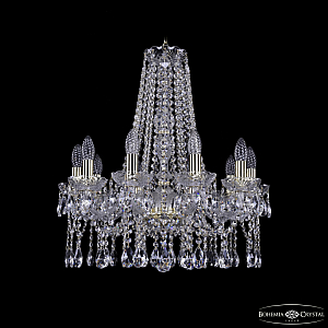 Подвесная люстра Bohemia Ivele Crystal 1413/10/200/h-60 G