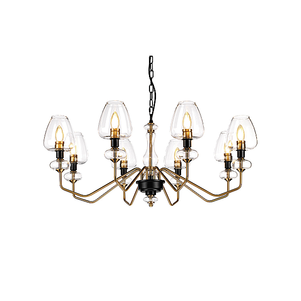 Подвесная люстра Elstead Lighting Armand DL-ARMAND8-AB