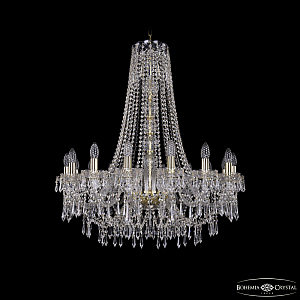 Подвесная люстра Bohemia Ivele Crystal 1403/16/300/h-95 G