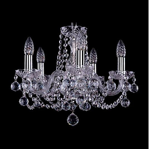 Подвесная люстра Bohemia Ivele Crystal 1402/5/141 Ni Balls
