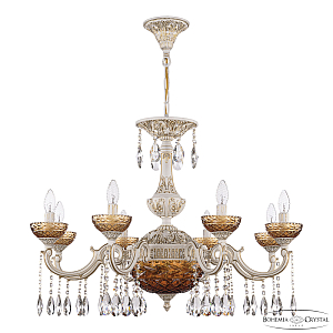 Подвесная люстра Bohemia Ivele Crystal AL78101P/8/250 A WMG P Amber/M-1F