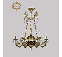 Подвесная люстра Art Classic 31.44.6.KR175SP.250IT.G.Sp.Amber.Blue.1E