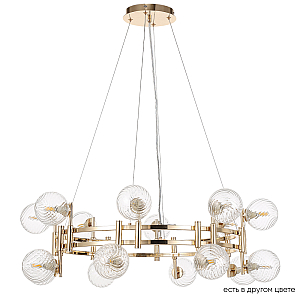 Подвесная люстра Crystal Lux LUXURY SP16 GOLD