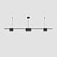 Подвесная люстра Denkirs Orbit DK4063-BK