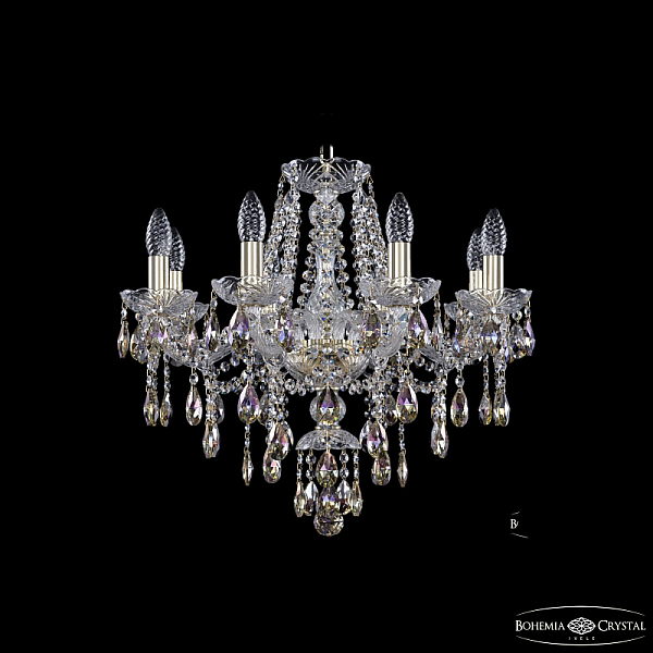 Подвесная люстра Bohemia Ivele Crystal 1415/8/200 G K801
