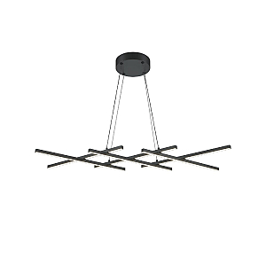 Подвесная люстра Maytoni Halo MOD244PL-L50BK