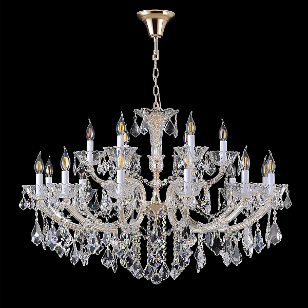 Подвесная люстра Crystal Lux CRISTELLE SP12+6 GOLD