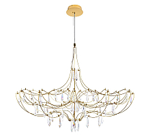 Подвесная люстра Loft IT Mira 10589/900 Gold Asfour