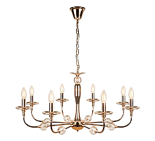 Подвесная люстра iLamp Aura 1030-8GD