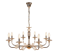 Подвесная люстра iLamp Aura 1030-8GD