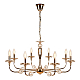 Подвесная люстра iLamp Aura 1030-8GD