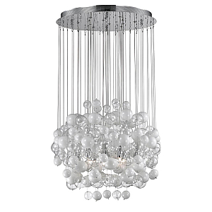 Подвесная люстра Ideal Lux Bollicine SP14 Bianco 087924
