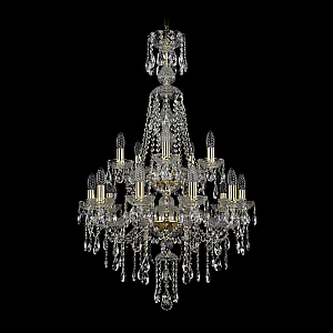 Подвесная люстра Bohemia Ivele Crystal 1415/10+5/220/XL-104/2d G