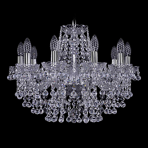 Подвесная люстра Bohemia Ivele Crystal 1409/10/195 Ni