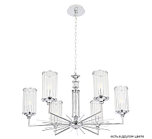 Подвесная люстра Crystal Lux GLORIA SP6 CHROME