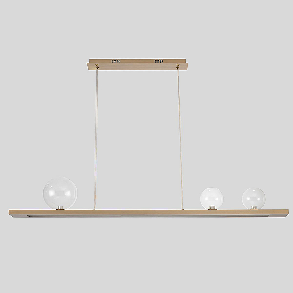 Подвесная люстра Crystal Lux AHORA SP1 L1200 BRASS