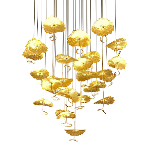 Подвесная люстра Delight Collection 8827P/29 gold