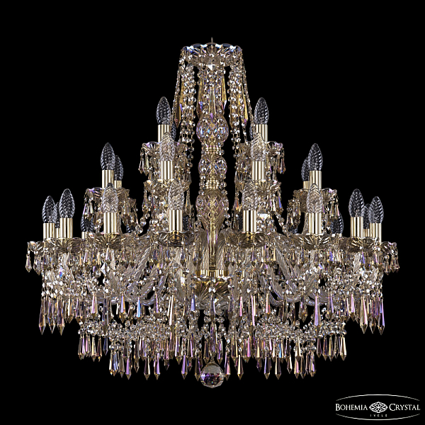 Подвесная люстра Bohemia Ivele Crystal 1403/16+8+4/300 G M801