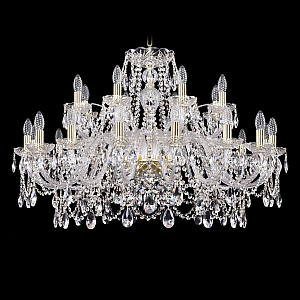 Подвесная люстра Bohemia Ivele Crystal 1411/16+8/360 G