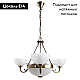 Подвесная люстра Arte Lamp Windsor White A3777LM-3-2AB