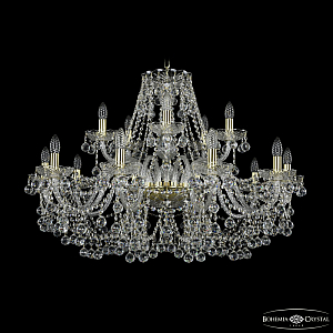 Подвесная люстра Bohemia Ivele Crystal 1409/10+5/360 G