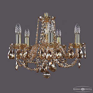 Подвесная люстра Bohemia Ivele Crystal 1402/5/141 G M721