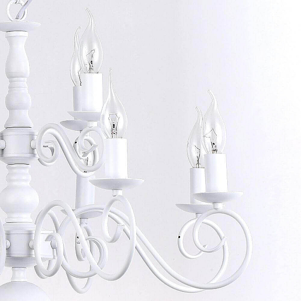 Подвесная люстра Arte Lamp A1129LM-12WH