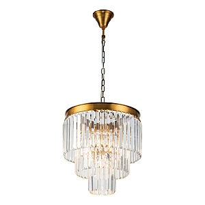 Подвесная люстра iLamp Triumph 7383/6P Brass