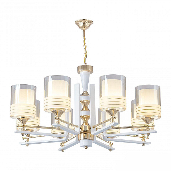 Подвесная люстра Arte Milano Florentia-6087 306087/8 Wh/Gd