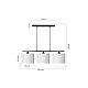 Подвесная люстра Toplight Laurene TL1610H-03WH