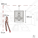Подвесная люстра LOFT IT Vaille Crystal 10450/1200