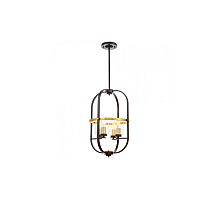 Подвесная люстра Lumina Deco Monterey LDP 1141-4 BK+MD