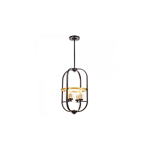 Подвесная люстра Lumina Deco Monterey LDP 1141-4 BK+MD